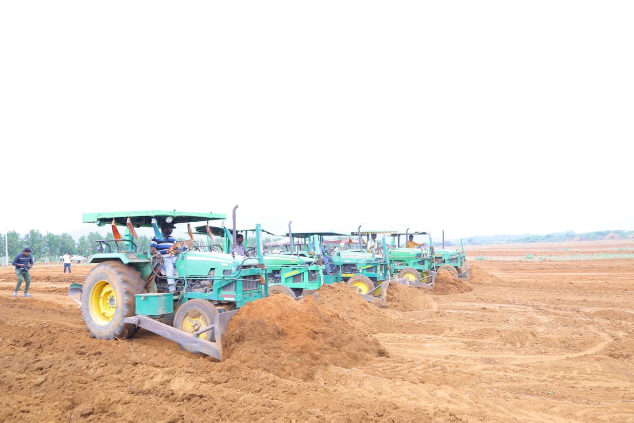 Farm lands in Andhra Pradesh